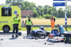 Ongeval-N33-Motorrijder-Holwierde_5063