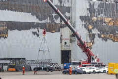Autobrand-tijdens-lossen-Fremantle-Highway-Eemshaven_9551