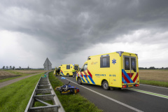 Ongeval-motorrijder-N33-Appingedam_8628