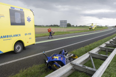 Ongeval-motorrijder-N33-Appingedam_8635