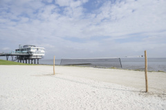 Beachvolleybalnet-strand-Delfzijl6