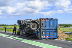 Ongeval-trailer-N33-Appingedam_2431