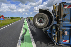 Ongeval-trailer-N33-Appingedam_2483