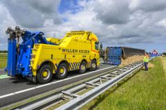Ongeval-trailer-N33-Appingedam_2511