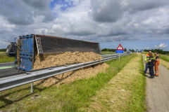 Ongeval-trailer-N33-Appingedam_2539