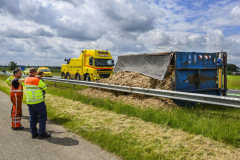 Ongeval-trailer-N33-Appingedam_2580