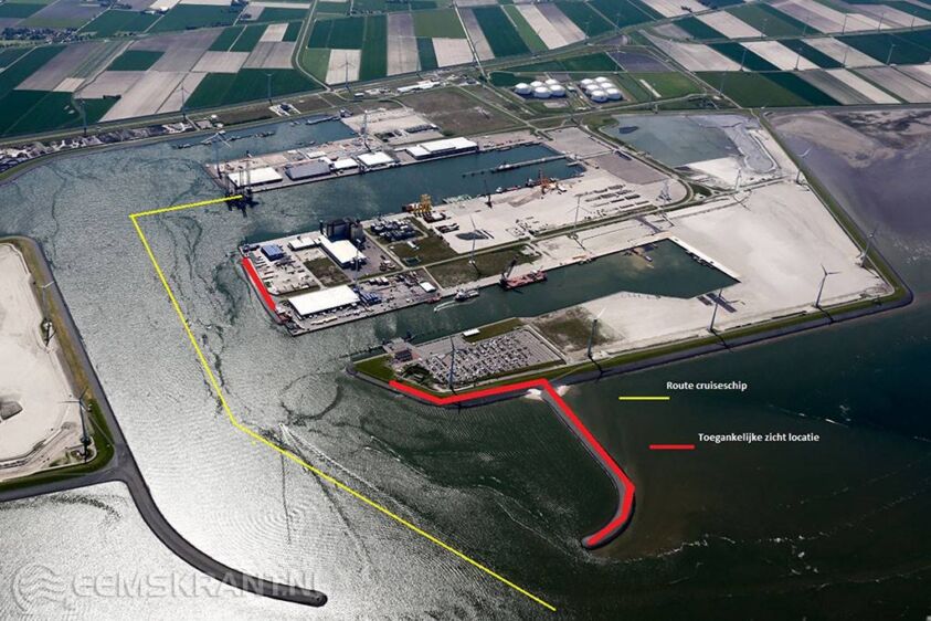 Escape_Uitkijklocatie in Eemshaven