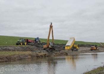 Dijkverbetering Eemshaven-Delfzijl valt mogelijk zo’n 35 miljoen euro goedkoper uit