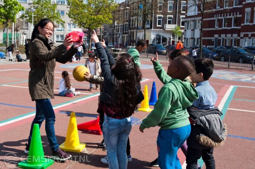 Foto van een eerdere buitenlesdag