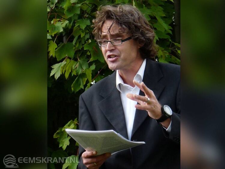 Waddengouddichter Gritter in actie (bron: Louis Godschalk)