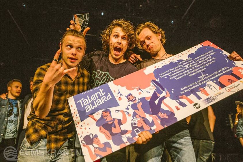 Cirrus Minor, houder van de POPgroningen Talent Award 2018 Foto: Floris Duijn