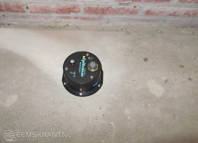 Foto: Grondversnellingsmeter KNMI