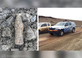 Foto: Dijkverbetering Eemshaven-Delfzijl