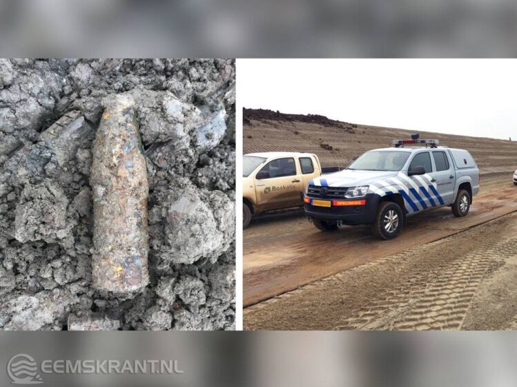 Foto: Dijkverbetering Eemshaven-Delfzijl