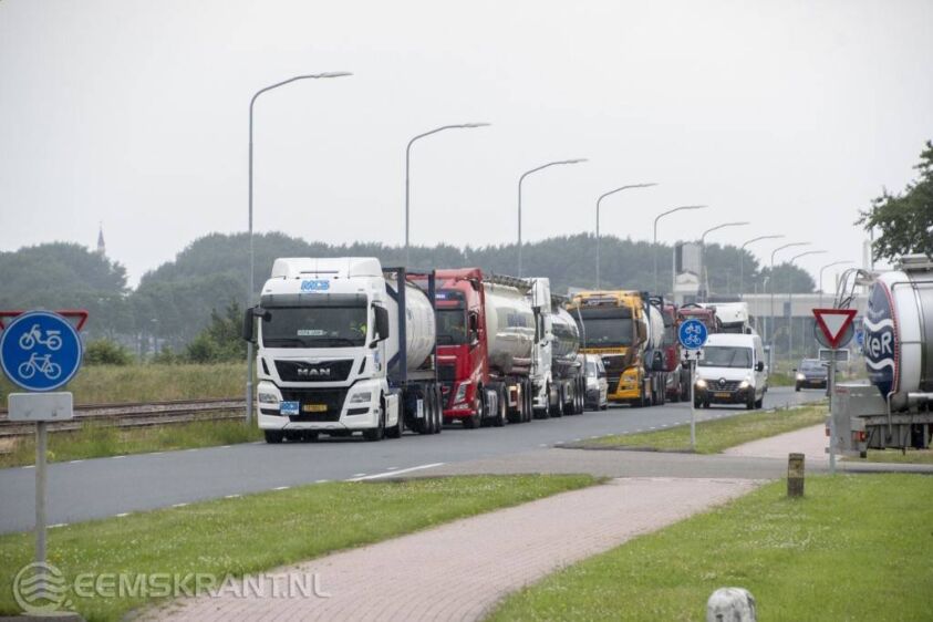 Vrachtverkeer mag het terrein niet meer op