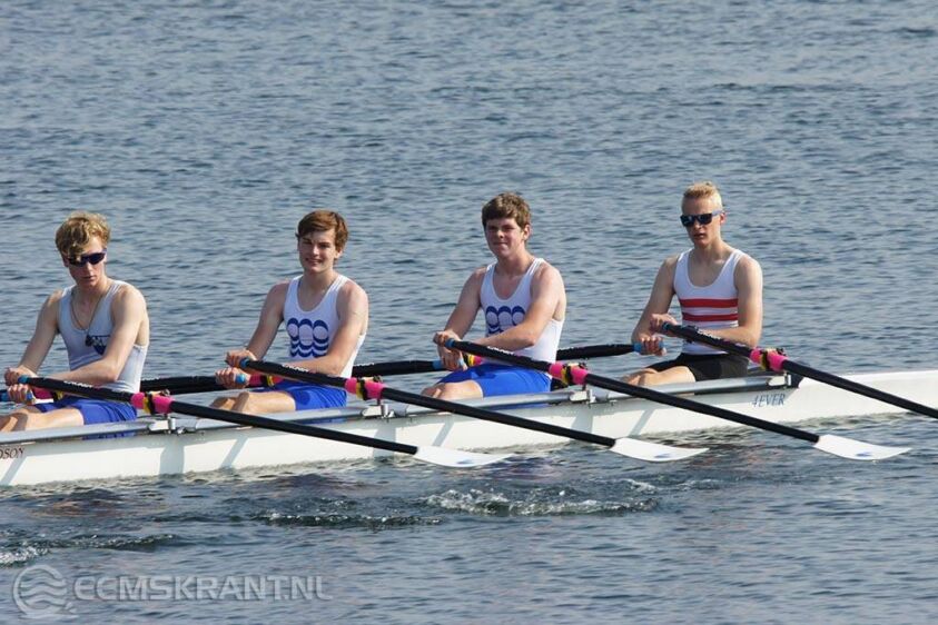 v.l.n.r. Tijn Lubbert, Wouter Breedveld, Gertjan Bruins, Maarten Veninga. Foto: Peter Griep