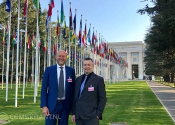 Derwin Schorren en Jan van de Venis in Geneve