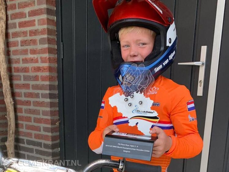 Foto: Sem van Dijken behaalde de 7e plaats