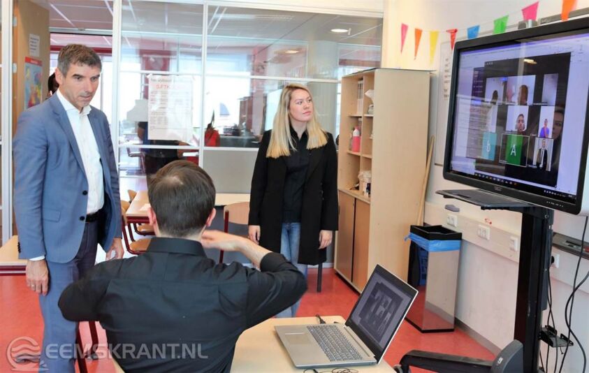 Staatssecretaris Blokhuis bezocht op 18 mei een van de MDT initiatieven