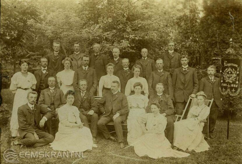Vijftigjarig-jubileum Sappo in 1910 Foto: Historische Vereniging Loppersum