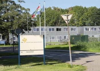 Een azc locatie in Delfzijl