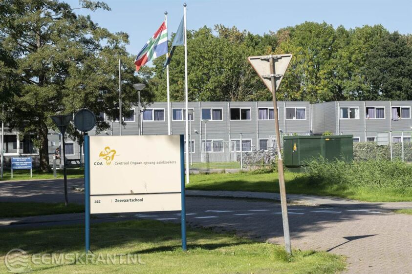 Een azc locatie in Delfzijl