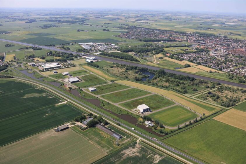 Bedrijvenpark Fivelpoort aan de N33 Foto: Groningen Seaports