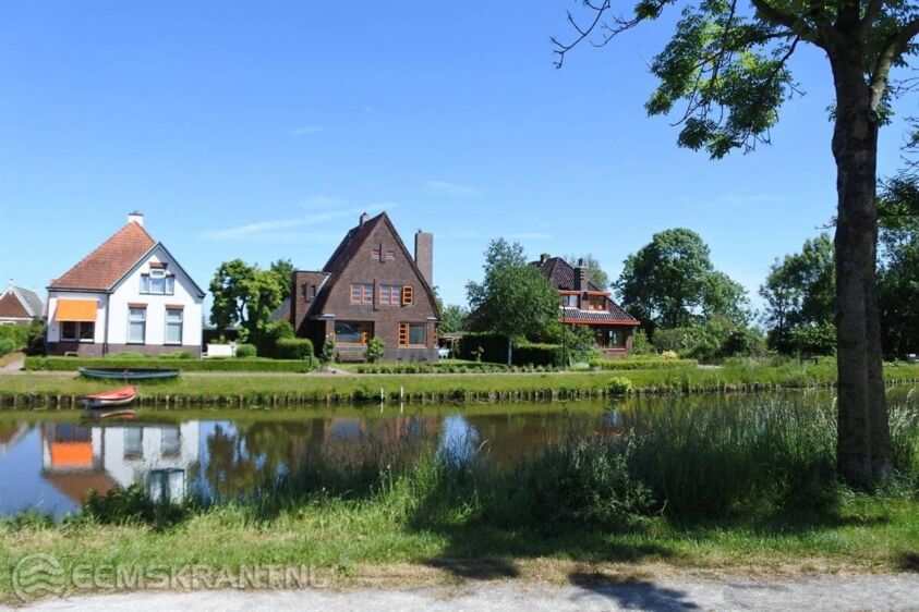 Karakteristieke panden in Onderdendam. Foto: Erfgoedloket Groningen