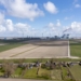 Oudeschip met de Eemshaven op de achtergrond