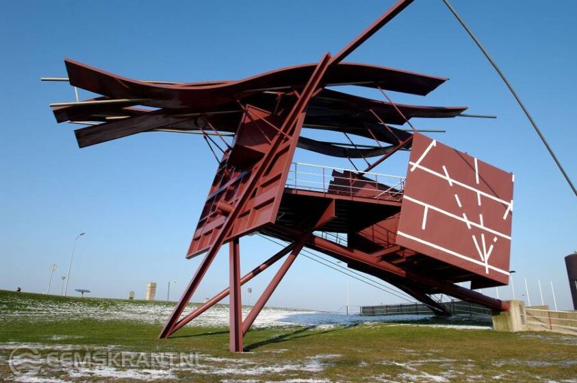 Video clip folly aan de Handelskade Oost in Delfzijl. Foto: staatineemsdelta.nl