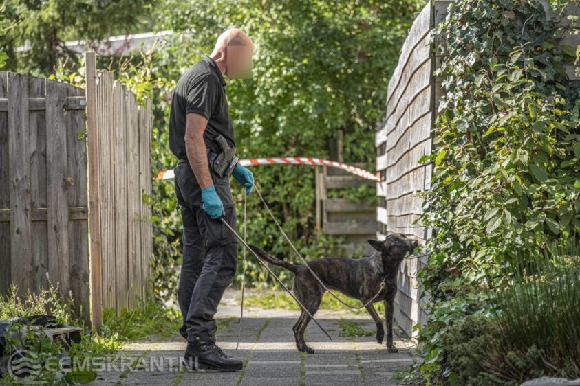Politie deed onderzoek in de wijk