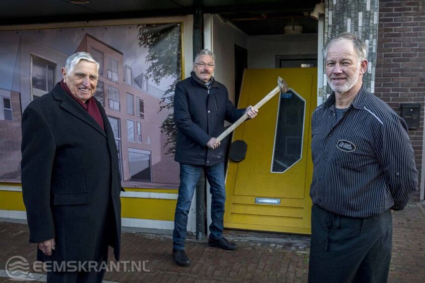 vlnr: Bernard Swart, Jan Menninga en Thom Cramer. Foto: Jan Zeeman