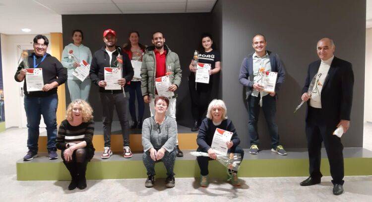 Foto: Afsluiting van het #Meedoen project afgelopen jaar