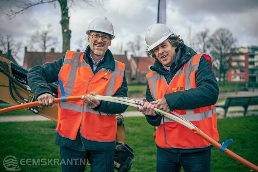 In februari 2022 werd begonnen met de aanleg van glasvezelkabels in Appingedam.