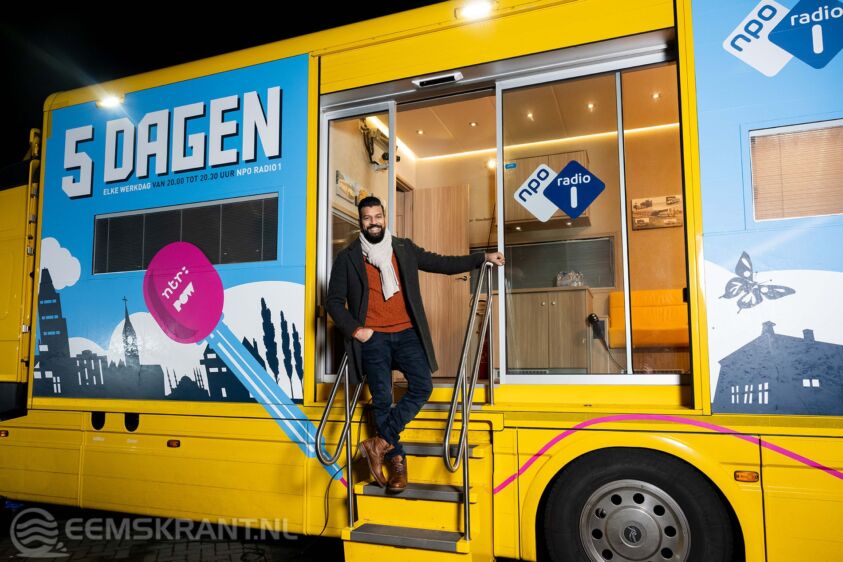 Waldy van Geenen presenteert 5 Dagen. Foto: Hans Tak