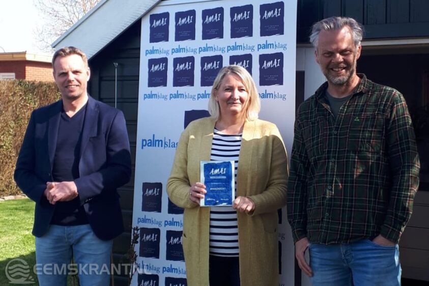 v.l.n.r. Ronald Wijnia – organisator, Inge Zwerver en Wichard Krijger – organisator