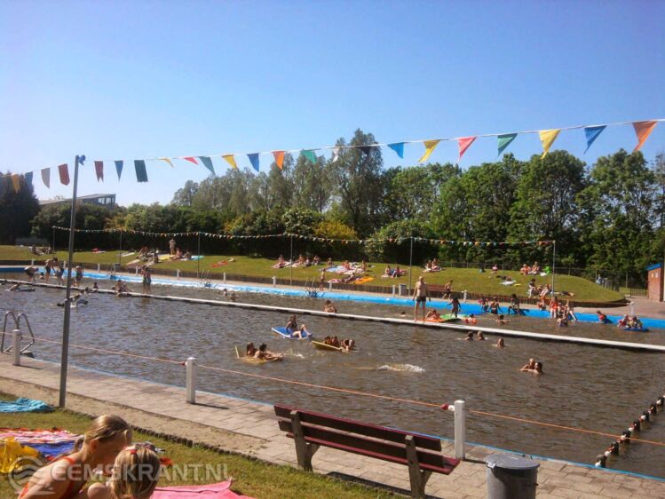 Een zomerse dag in 2012, het eerste jaar van de stichting. Eigen foto