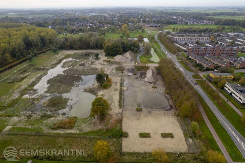 Het Delfzicht terrein een van de nieuwbouw locaties