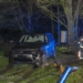 Automobilist aangehouden na eenzijdig ongeval op de Meedhuizerweg in Meedhuizen