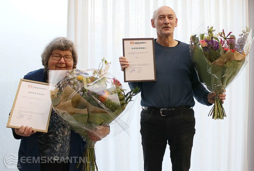 Sina en Bart. Foto: Jan van Heerde