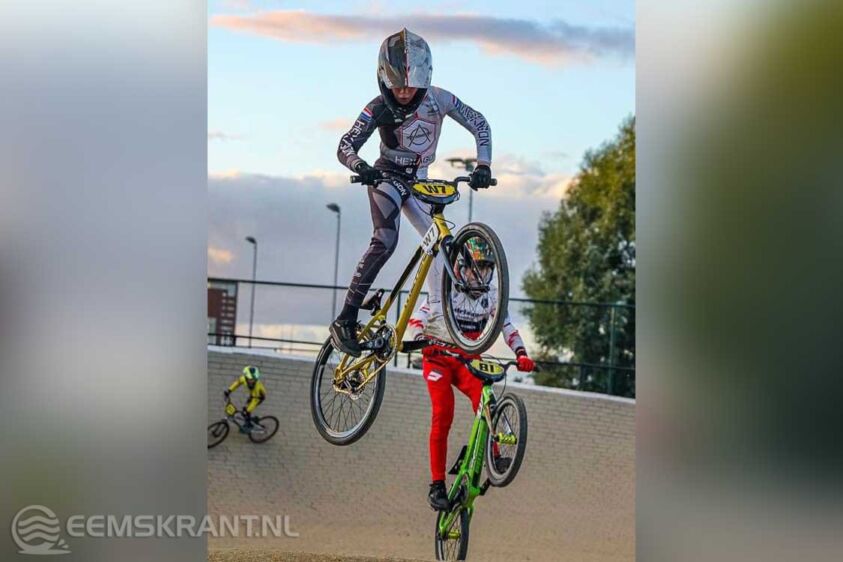 Sem van Dijken in actie