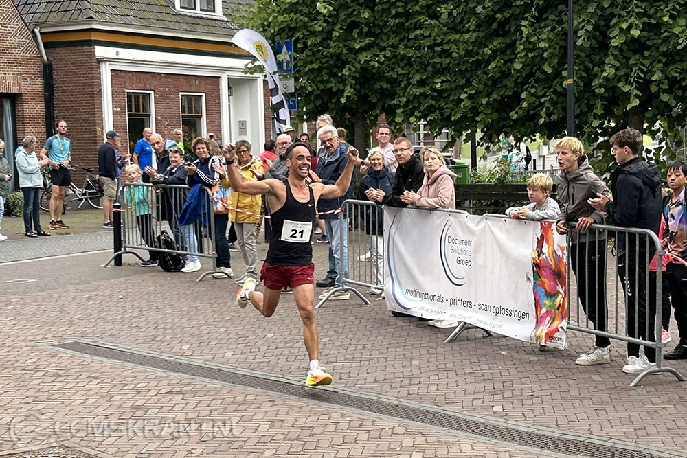 Winnaar Gideon Bouma