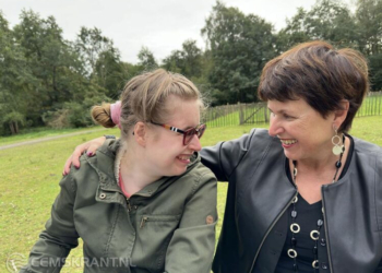 Foto: Wilma Klaassen en haar dochter Naomi.