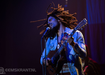 Kingsley Ben-Adir as “Bob Marley” in Bob Marley: One Love from Paramount Pictures.