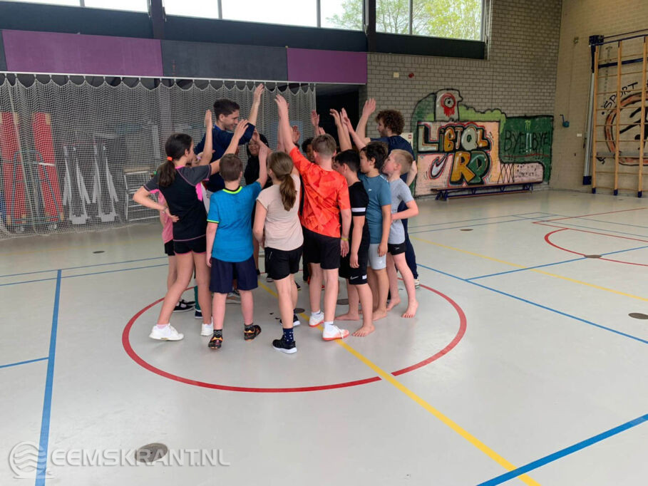 Foto: Groep 6/7 van KC De Rietpluim