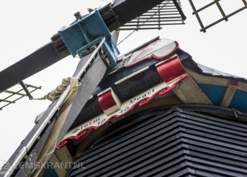 Korenmolen De Stormvogel. Loppersum. Foto: Geert Job Sevink