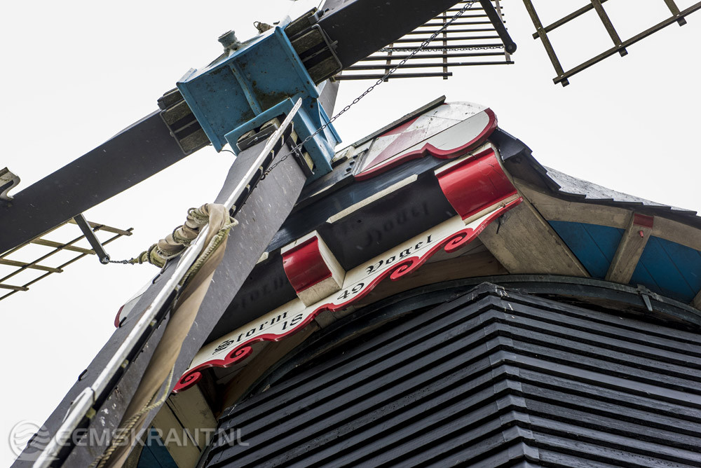 Korenmolen De Stormvogel. Loppersum. Foto: Geert Job Sevink