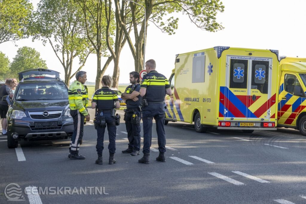 Fietser ernstig gewond na ongeval bij Nieuwolda