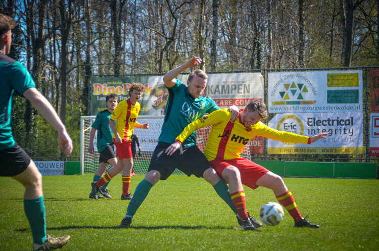 Wedstrijd Wedde - Farmsum. Foto: Jeroen Kunst