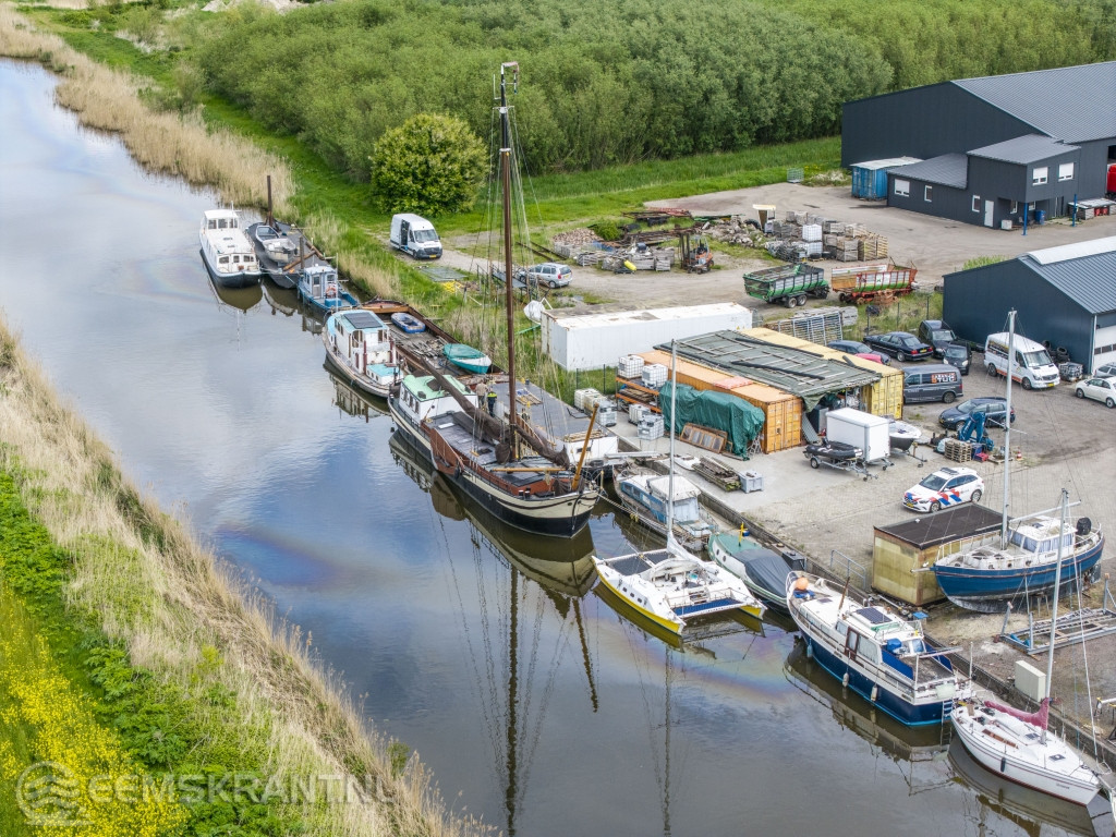Oliespoor ontdekt in water bij Groeve-Noord in Appingedam